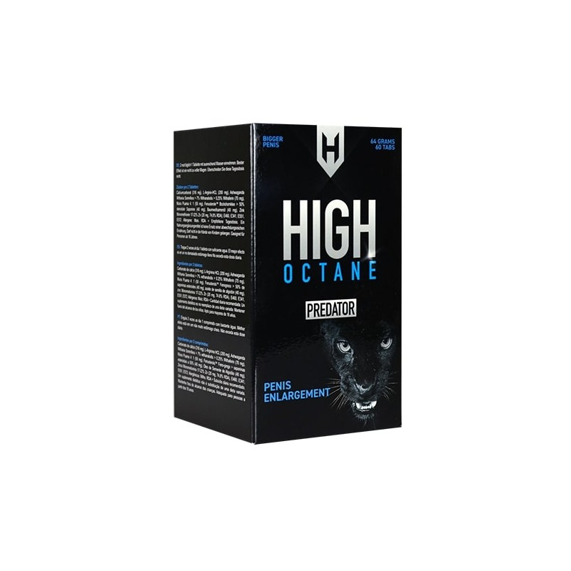 Penis Enlargement Pills | High Octane Predator - 60 Pcs