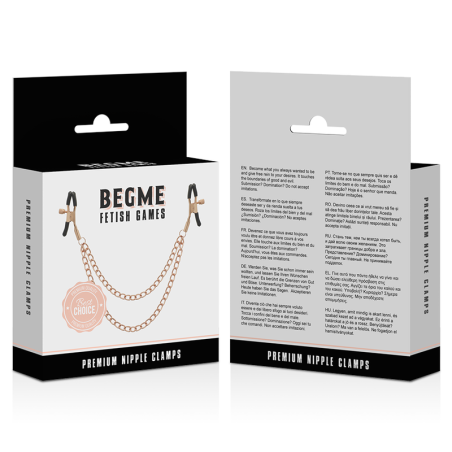 BEGME, Black Edition, Premium, Metal, Nipple Clamps