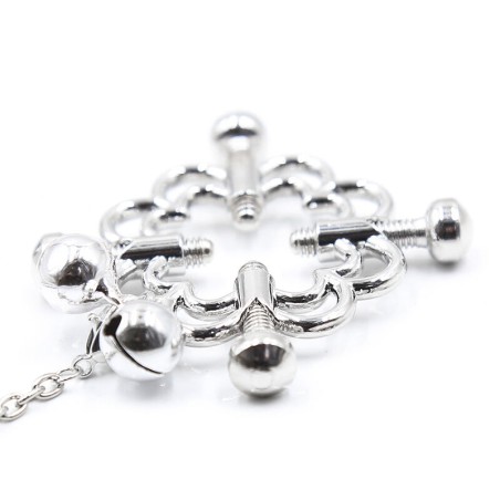 OHMAMA, Designed, Metal Nipple Clamps, With Chain