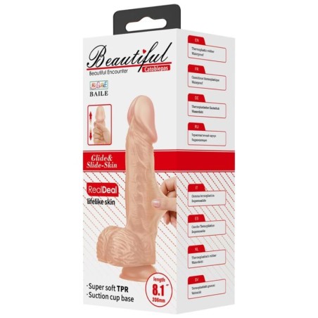 BEAUTIFUL ENCOUNTER, CATOBLEPAS, Realistic, & Flexible, Dildo, 20,6cm