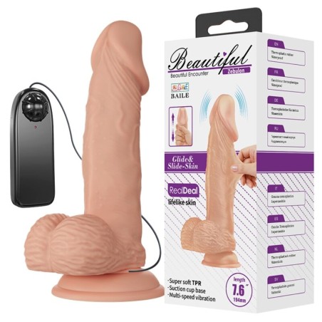 BEAUTIFUL ENCOUNTER, ZEBULON, Vibrating, 19,4cm