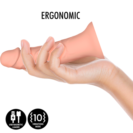 MYTHOLOGY, ASHER, Vibrating, Silicone Dildo, Small
