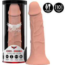 MYTHOLOGY, ASHER, Vibrating, Silicone Dildo, Small