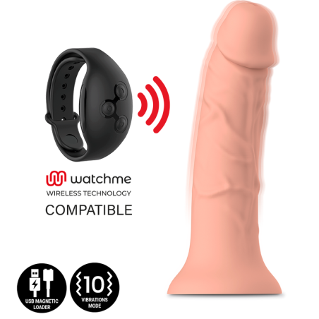 MYTHOLOGY, ASHER, Vibrating, Silicone Dildo, medium