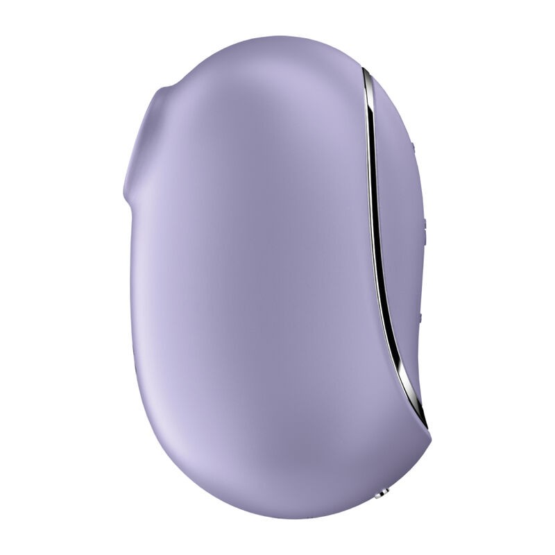 SATISFYER, PRO TO GO 2, Double Air, Pulse, Stimulator, & Vibrator, Purple