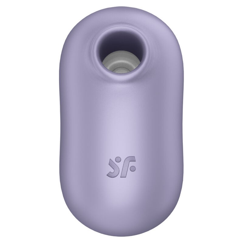 SATISFYER, PRO TO GO 2, Double Air, Pulse, Stimulator, & Vibrator, Purple