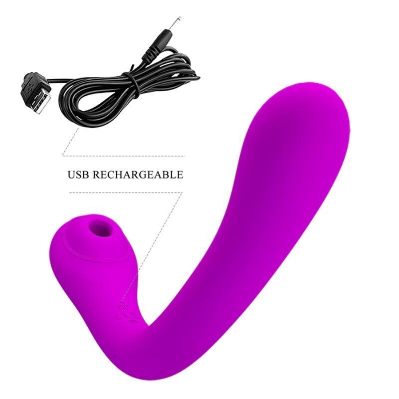 PRETTY LOVE, ALEX, Vibrator, & Stimulator, Purple