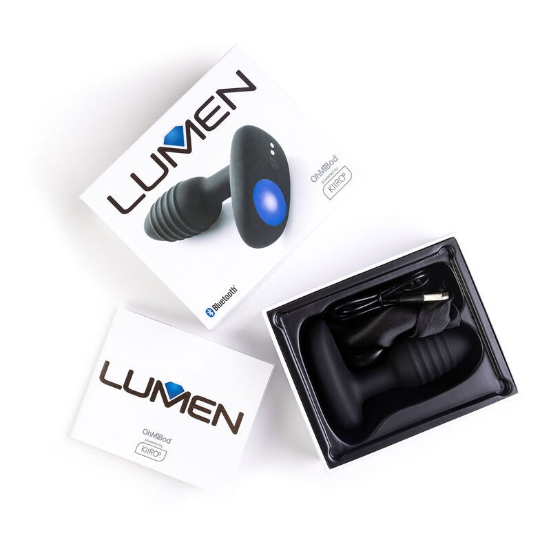 KIIROO, LUMEN, App Controlled, Δονούμενη, Πρωκτική Σφήνα