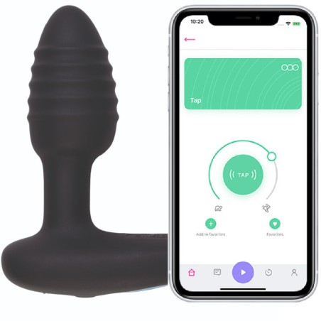 KIIROO, LUMEN, App Controlled, Δονούμενη, Πρωκτική Σφήνα