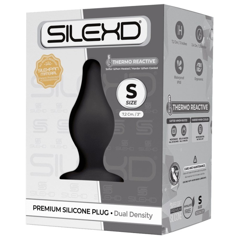 Butt Plug, Thermo Reactive, SileXD, Small