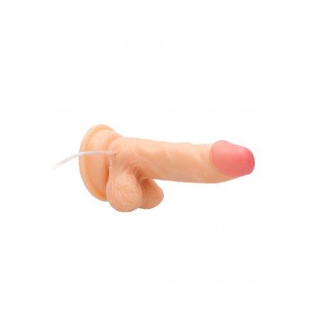 Vibrating Realistic Cock with Scrotum, 15 cm, Realistic Vibrators