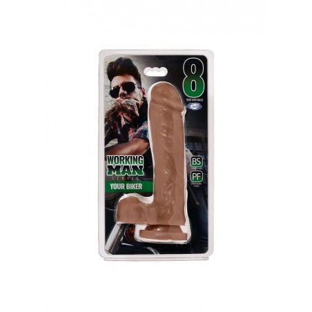 Ρεαλιστικό Ομοίωμα Πέους, Your Biker Dildo, 20cm