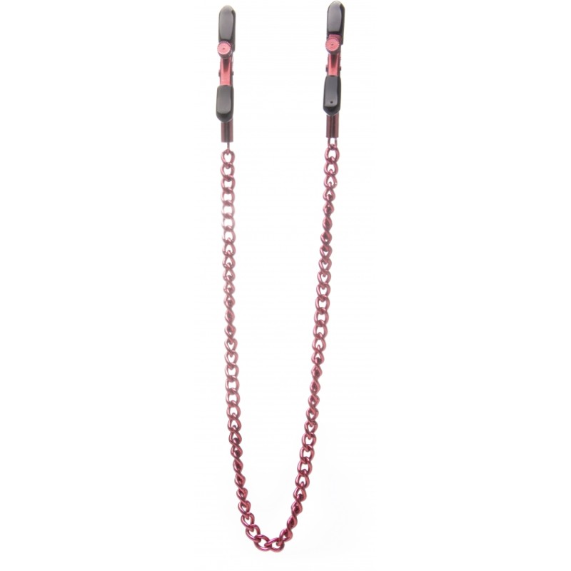 OUCH, Πιαστράκια Θηλών, Adjustable Nipple Clamps, Κόκκινο