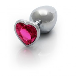 Μεταλλική, Σφήνα, Silver / Rubellite Pink, large