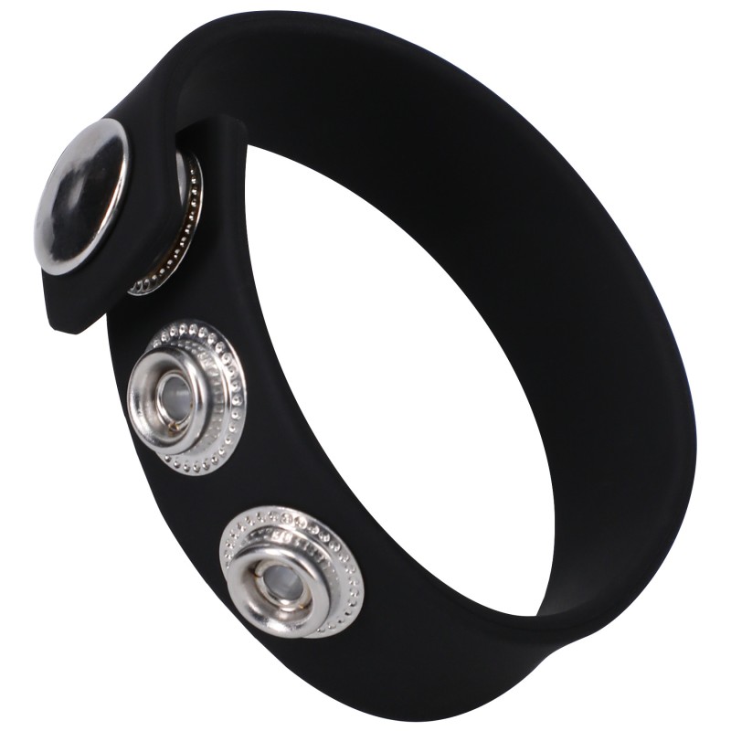 The Silicone, 3 Snap, Cock ring