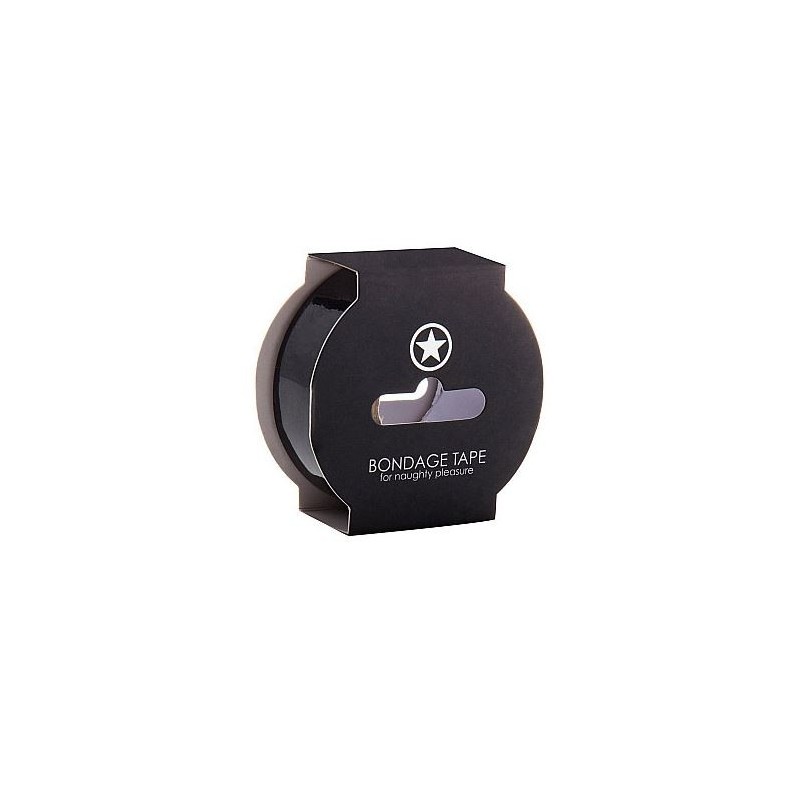 Non Sticky Bondage Tape - 17,5 Meter - Black