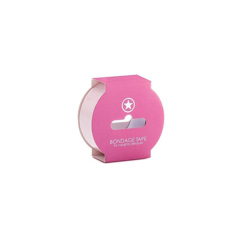 Non Sticky Bondage Tape - 17,5 meter - Light Pink