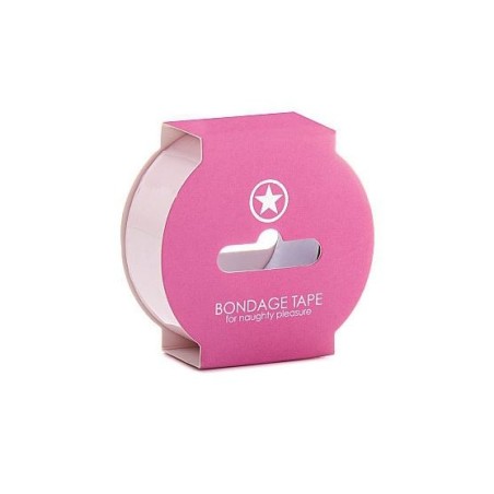 Non Sticky Bondage Tape - 17,5 meter - Light Pink