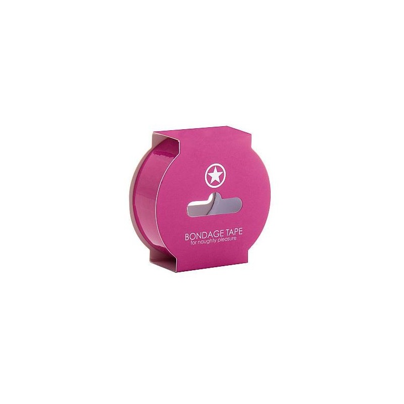Non Sticky Bondage Tape - 17,5 Meter - Pink