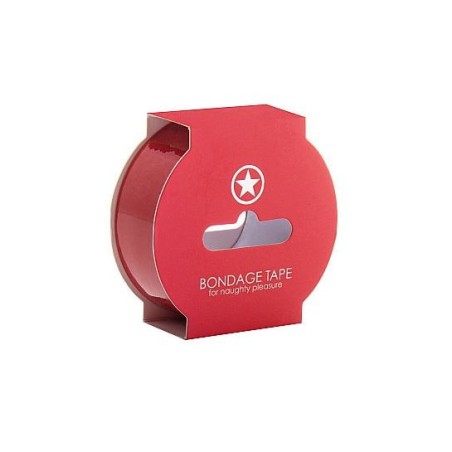 Non Sticky Bondage Tape 17,5 Meter - Red