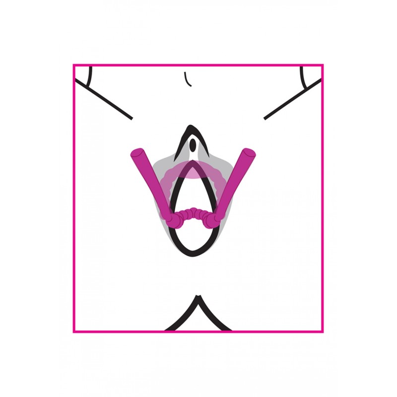 XR Brands, Petal Pusher, Κολπικός, Διαστολέας, Σιλικόνης