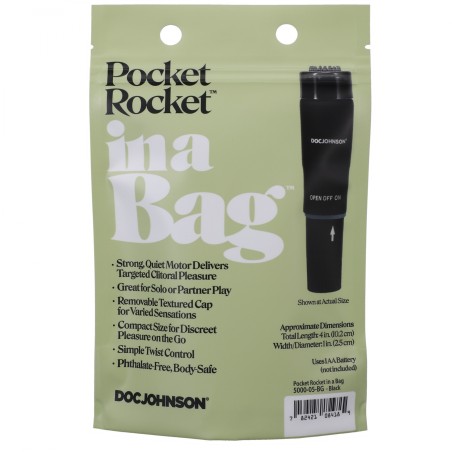 Doc Johnson, Pocket Rocket , Μαύρο