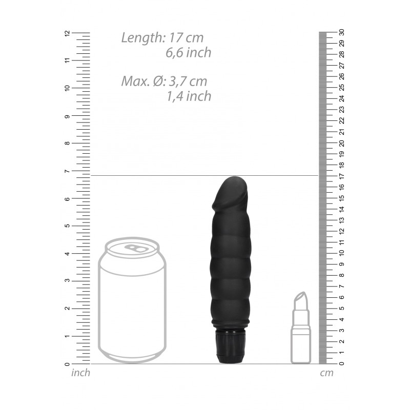 Ribbed, Multispeed, Vibrator