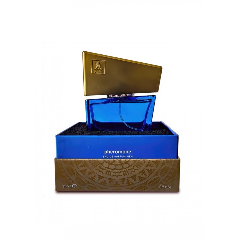HOT, Pheromon Fragrance, Man, Darkblue, 15 ml