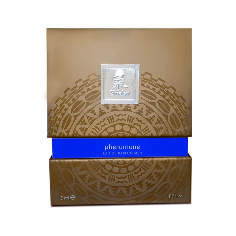 HOT, Pheromon Fragrance, Man, Darkblue, 15 ml