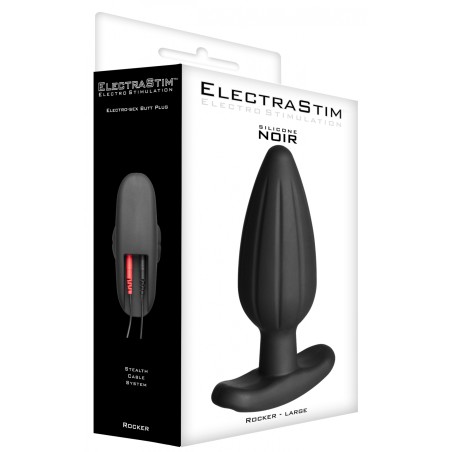 Electrastim, Rocker, Silicone, Butt Plug, large