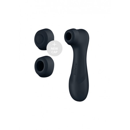 Satisfyer, Pro 2, Generation 3, Liquid Air, Vibration, and App, Black