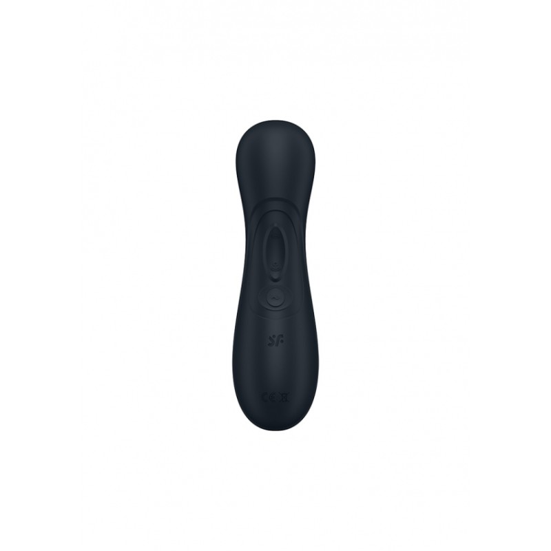 Satisfyer, Pro 2, Generation 3, Liquid Air, Vibration, and App, Black