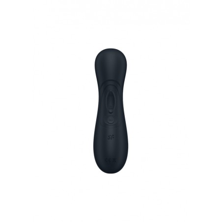 Satisfyer, Pro 2, Generation 3, Liquid Air, Vibration, and App, Black