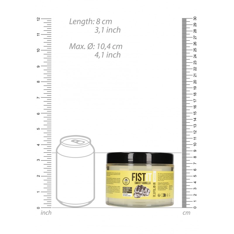 Extra Thick, Lubricant, Vanilla, 17 fl oz, 500 ml