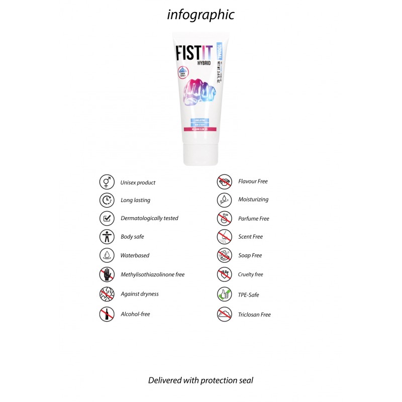 Fist it, Hybrid, Lubricant, 3.4 fl oz, 100 ml