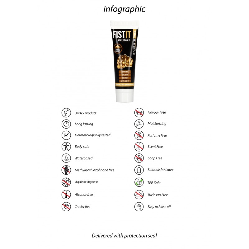 Fist it, Λιπαντικό, Βάσης Νερού, 25 ml