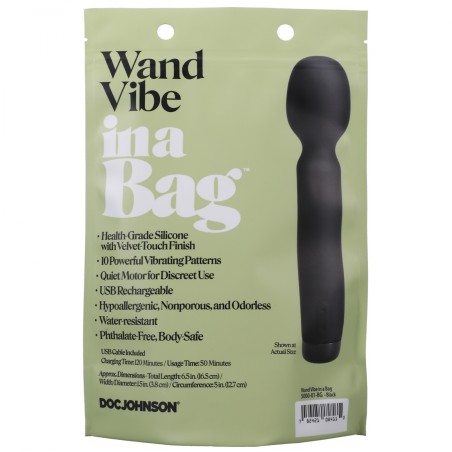 Doc Johnson, Ina Bag, Vibrating, Wand