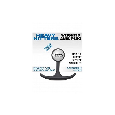 Heavy Hitters, Comfort, Plugs, Silicone, Weighted, Round Plug, 10cm