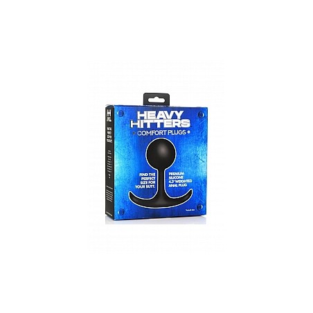 Heavy Hitters, Comfort, Plugs, Silicone, Weighted, Round Plug, 11cm