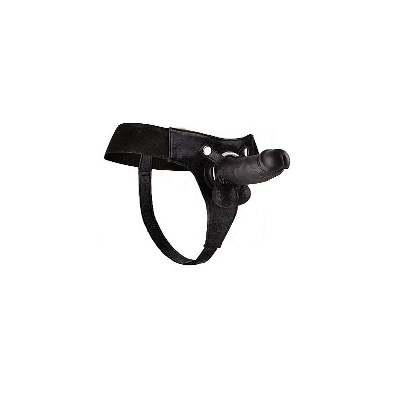 Realistic - Strap-On - 20cm - Black