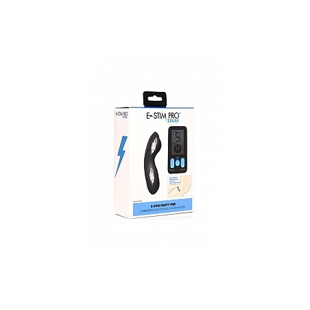 XR BRANDS, E-Stim, Panty, Vibe, with, Remote Control, Black