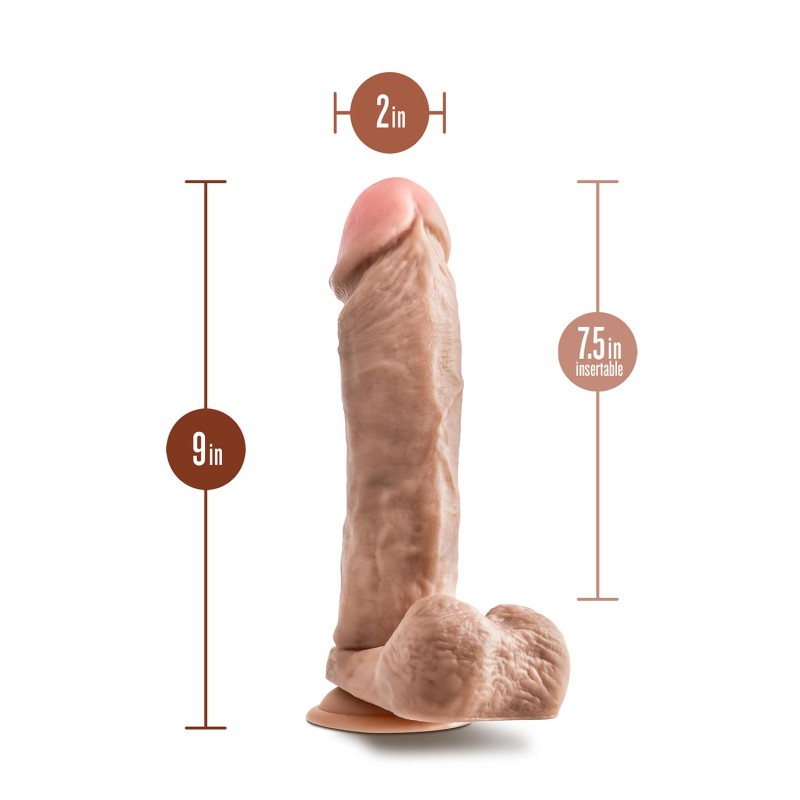DR. SKIN, MR. MAGIC, Realistic Cock, With Suction Cup, 22cm, Flesh