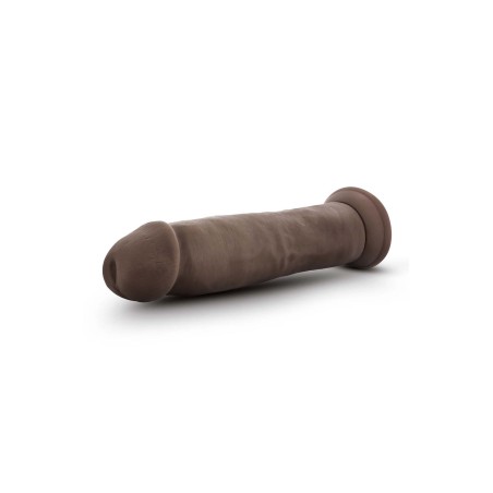 DR. SKIN, PLUS, POSABLE, THICK, DILDO, 23cm, CHOCOLATE