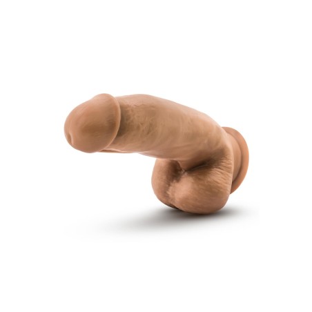 DR. SKIN, SILICONE, DR. SAMUEL, Dildo, With, Suction Cup 17,5cm, Mocha