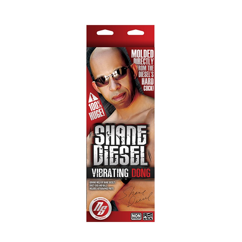 NS Novelties, Shane Diesel, Δονούμενο, Ρεαλιστικό, Ομοίωμα Πέους,