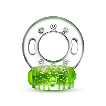 PLAY WITH ME, AROUSER, VIBRATING, C-RING, GREEN