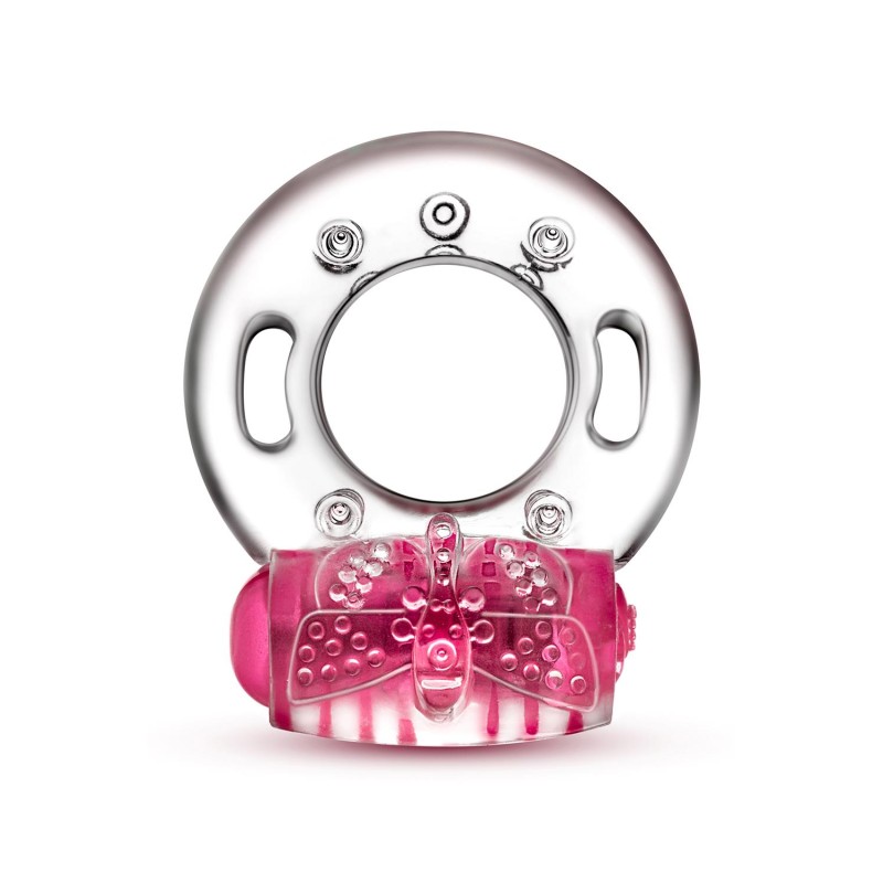 PLAY WITH ME, AROUSER, VIBRATING, C-RING, pink