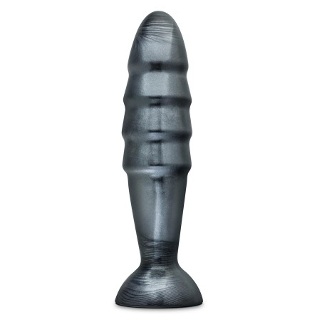 JET, DESTRUCTOR, Carbon, Metallic, Butt Plug, Black