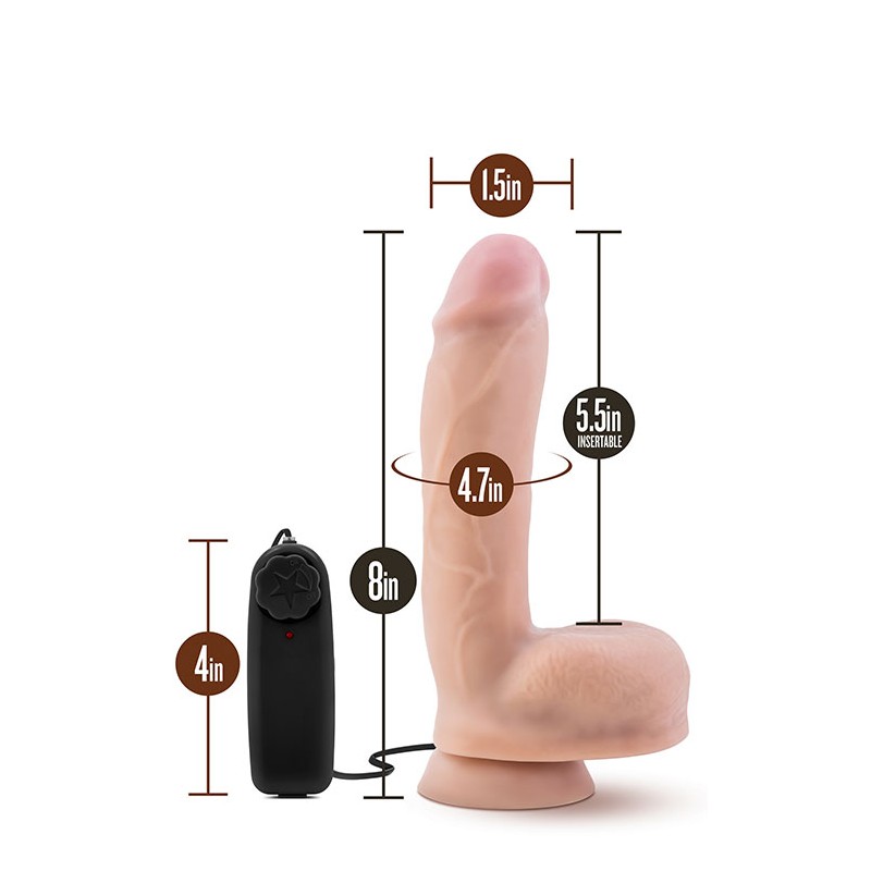 X5 Plus, King Dong, Vibrating Cock, 20cm