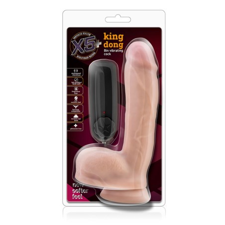 X5 Plus, King Dong, Vibrating Cock, 20cm